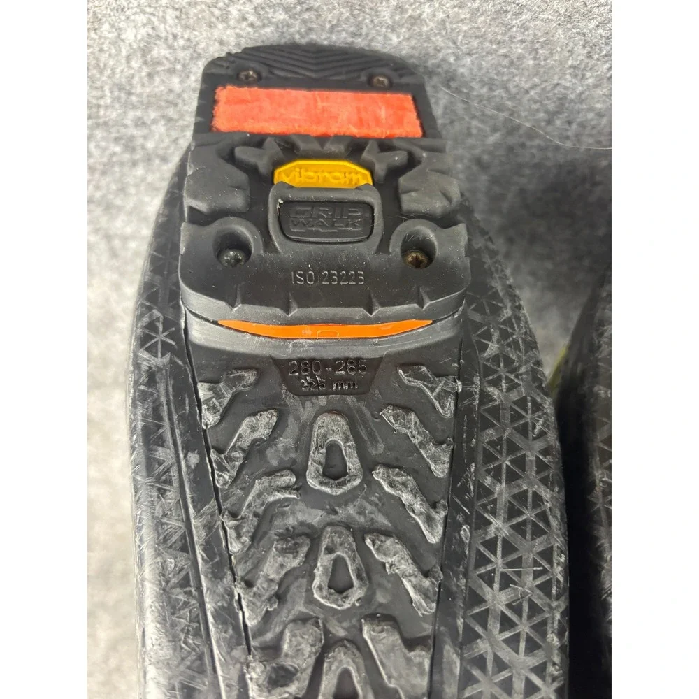Tecnica Cochise 120 Ski Boots Mens 26.5 Black Yellow Freeride MV C.A.S. Vibram
